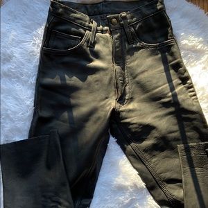 Vintage women’s leather pants
